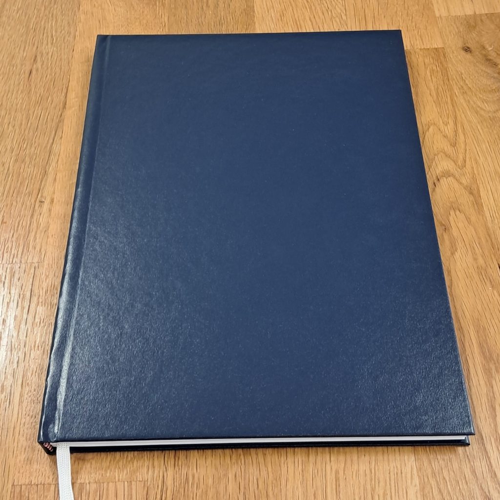 Abbildung Abschlussarbeit Hardcoverbindung